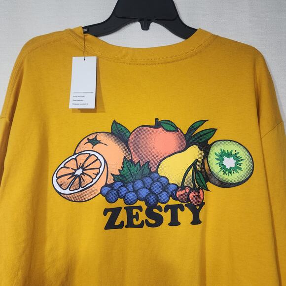 Zesty orange men's long sleeve shirt Size XXL by original use - Picture 5 of 6